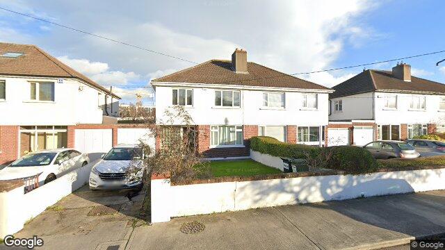 Street view of 92 Clonkeen Road, Blackrock