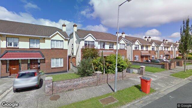 Street view of 15 Foxbrough Park, Lucan, Co Dublin