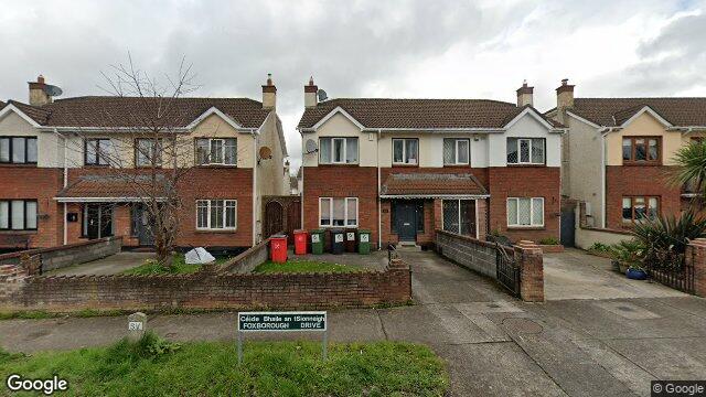 Street view of 25 Foxborough Drive, Lucan