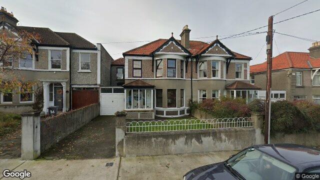 Street view of 75 Adelaide Road, Dublin