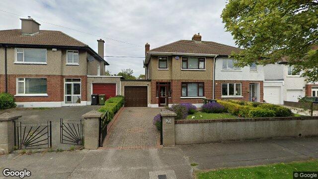 Street view of 20 St Assams Avenue, Raheny, Dublin 5