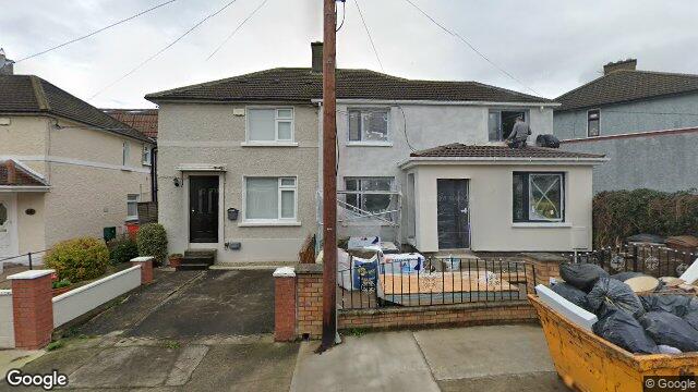 Street view of 53 Clandonagh Road, Donnycarney, Dublin 5