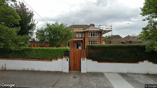 Street View near 86 Castle Avenue, Dublin 3