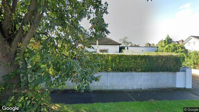 Street view of 3 Wilson Road, Mount Merrion, Dublin