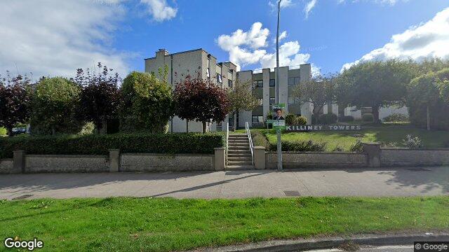 Street view of 33 Killiney Towers, Killiney, Dublin