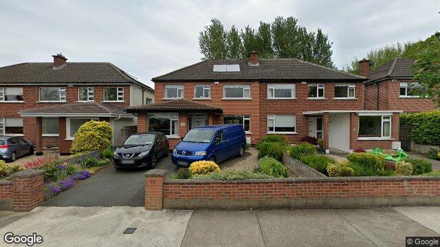 Street view of 72 Avondale Court, Blackrock, Co Dublin