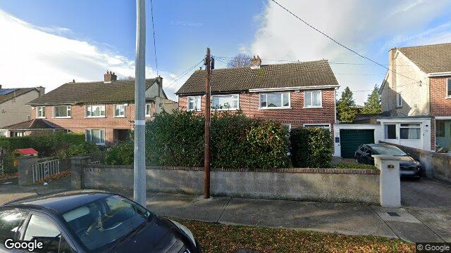 Street view of 17 Woodlands Road, Dublin