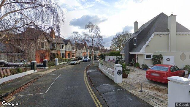 Street view of 10 Merlyn Park, Ballsbridge