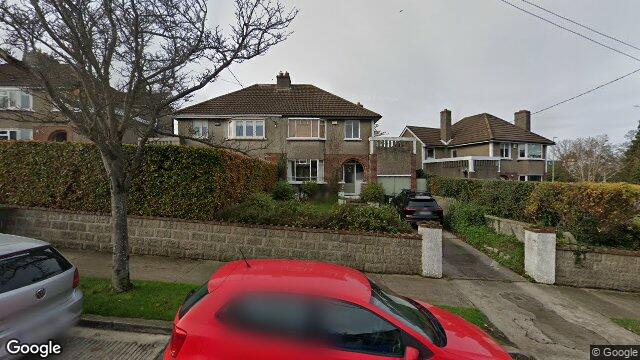 Street view of 4 Bellevue Road, Glenageary, Co Dublin