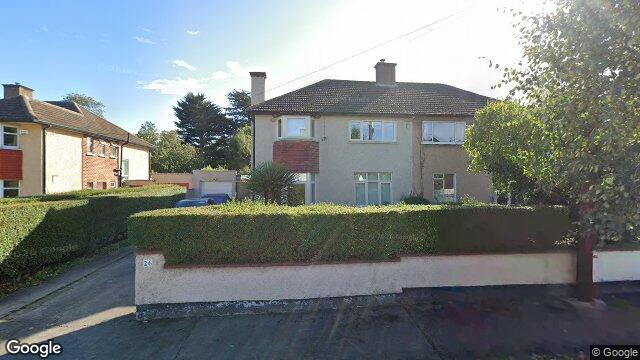 Street view of 26 Glenomena Grove, Blackrock