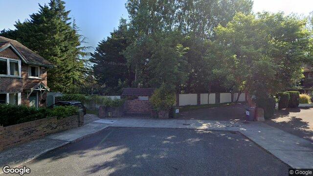Street view of 2 Orphen Dale, Stillorgan Grove, Blackrock
