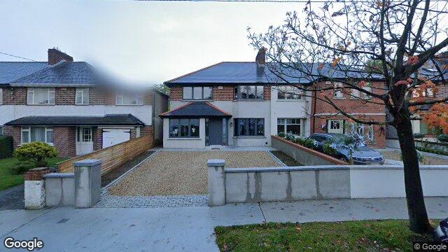 Street view of 7 Hyde Park Avenue, Blackrock