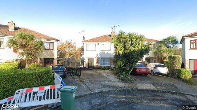 Street view of 27 Park Road, Glenageary Heights, Dun Laoghaire