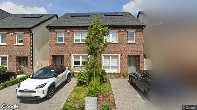 Street view of 19 Shackleton Terrace, Lucan