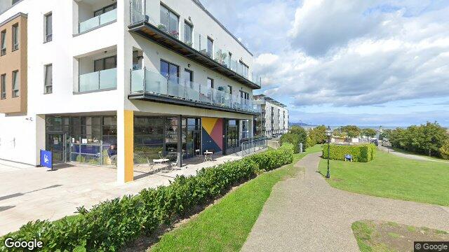 Street view of 23 the Pavillion Apt, Marine Road, Dun Laoghaire