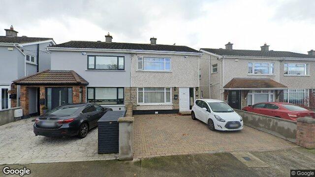 Street view of 72 Pinebrook Rise, Dublin 5