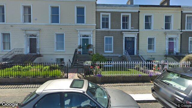 Street view of 17 Idrone Terrace, Blackrock