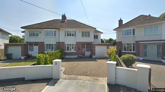Street view of 14 Bellevue Park, Blackrock