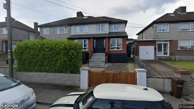 Street view of 45 Hillside, Dalkey
