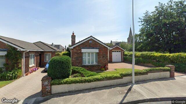 Street view of 14 Carysfort Park, Blackrock, Dublin