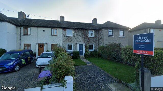 Street view of 22 St Patricks Crescent, Monkstown Farm, Dun Laoghaire
