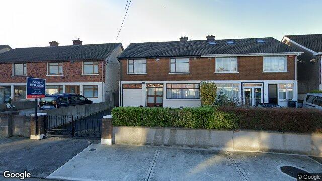 Street view of 6 Meadow Vale, Blackrock, Dublin