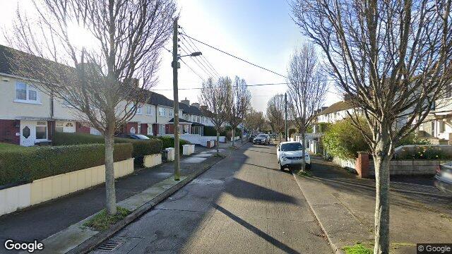 Street view of 21 Bettystown Avenue, Raheny