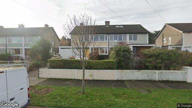 Street view of 43 Arnold Grove, Glenageary, Dublin