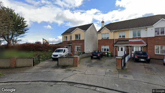 Street view of 14A Foxbourgh Grove, Lucan, Dublin