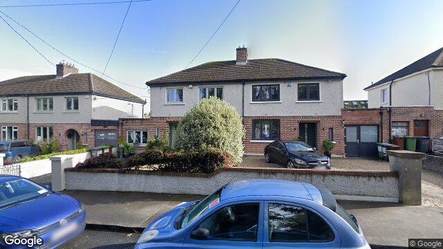 Street view of 26 Woodlands Avenue, Stillorgan, Dublin
