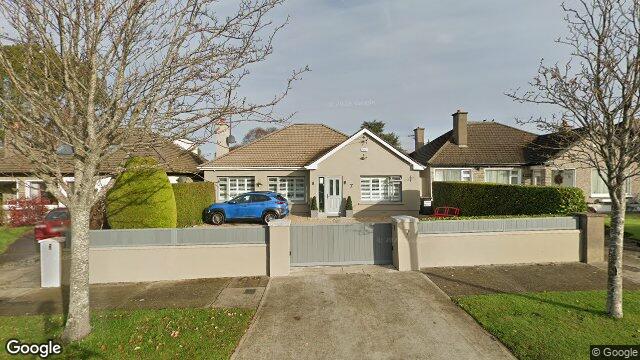 Street view of 7 Cluny Grove, Killiney