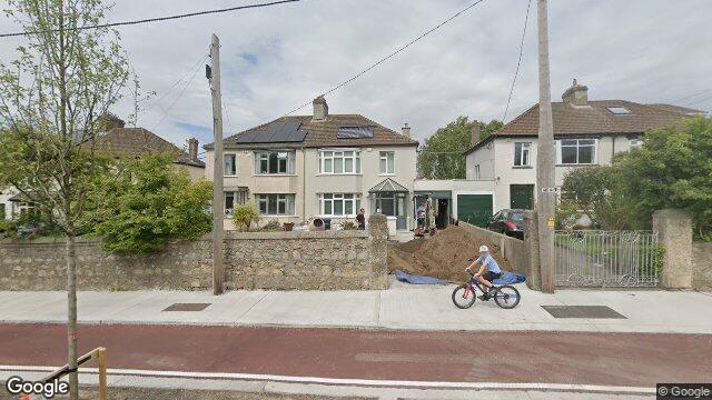 Street view of 15 Upper Glenageary Road, Glenageary, Dun Laoghaire
