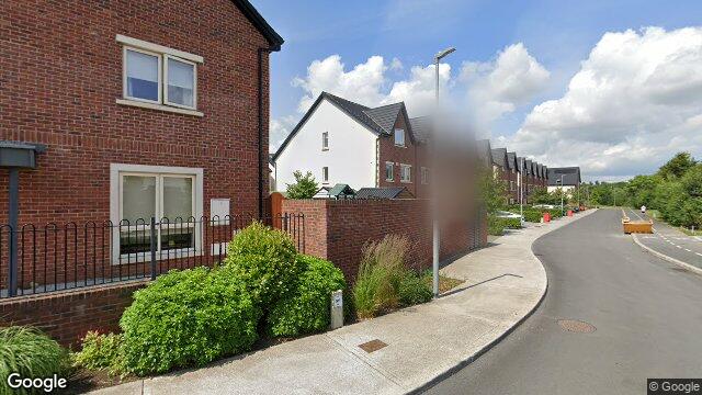 Street view of 1 Shackleton Avenue, Lucan