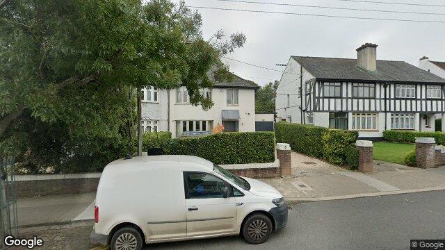 Street view of 8 Trees Road Lower, Mount Merrion
