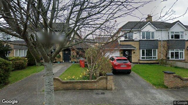 Street view of 25 St Edmunds Park, Lucan, Dublin
