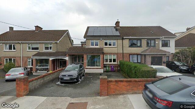 Street view of 107 Kilmacud Road Upper, Blackrock