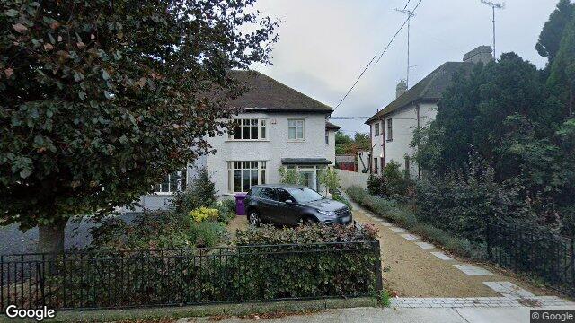 Street view of 19 Rosmeen Gardens, Dun Laoghaire, Dublin