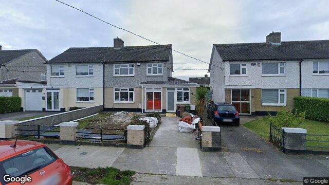 Street view of 14 Beechlawn Close, Woodville Estate, Dublin 5
