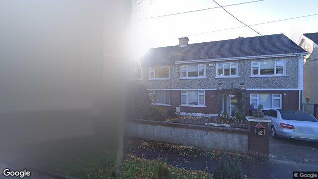 Street view of 11 Woodlands Drive, Dun Laoghaire, Dublin