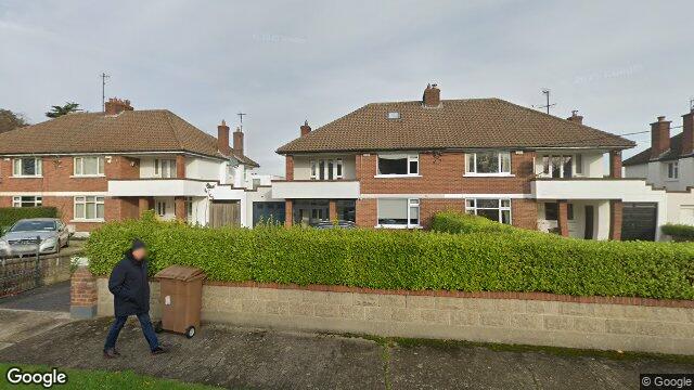 Street view of 20 Hillcourt Road, Glenageary