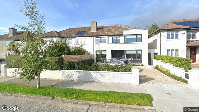 Street view of 33 Thornhill Road, Blackrock