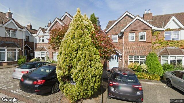 Street view of 1 Whatley Place, Kilmacud Road Upper, Stillorgan