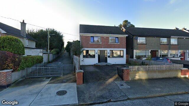 Street view of 23 Meadow Vale, Blackrock, Dublin