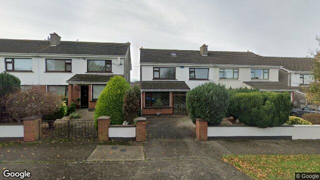Street view of 25 Glenageary Lodge, Glenageary, Dublin
