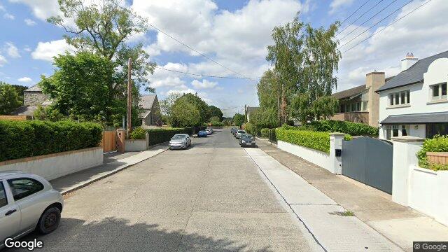 Street view of Proby Square, Blackrock