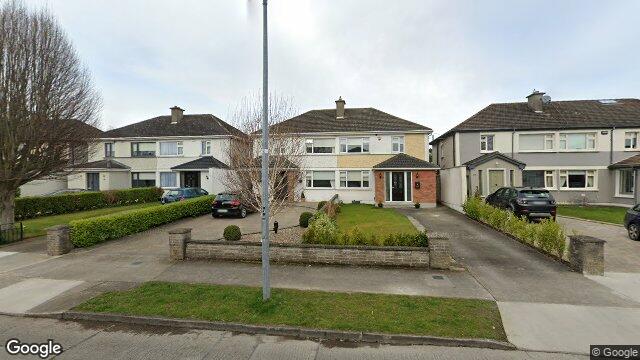 Street view of 25 Esker Lawns, Lucan