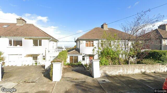 Street view of 42 Deerpark Road, Mount Merrion, Dublin