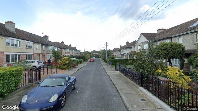 Street view of 27 Maretimo Gardens East, Blackrock