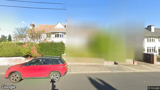 Street view of 45 Greenfield Road, Mount Merrion, Dublin