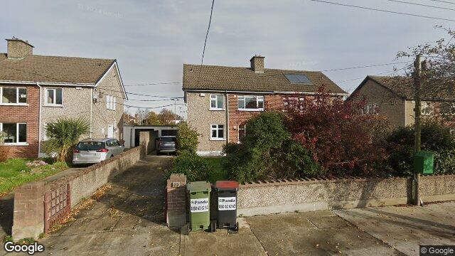 Street view of 23 Silchester Park, Dublin